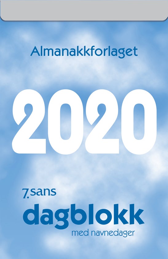 7.Sans Dagblokk M/Navnedager 2020