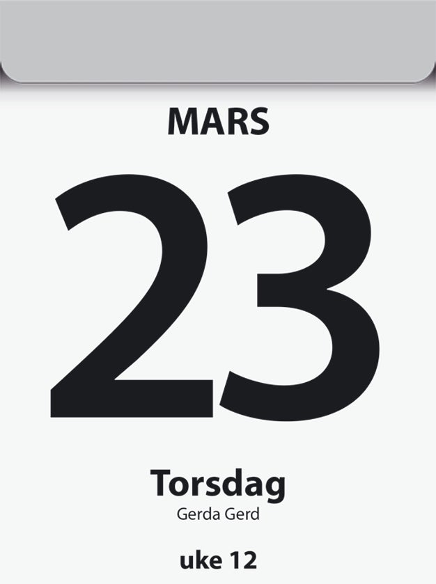 7.Sans Dagblokk M/Navnedager 2020