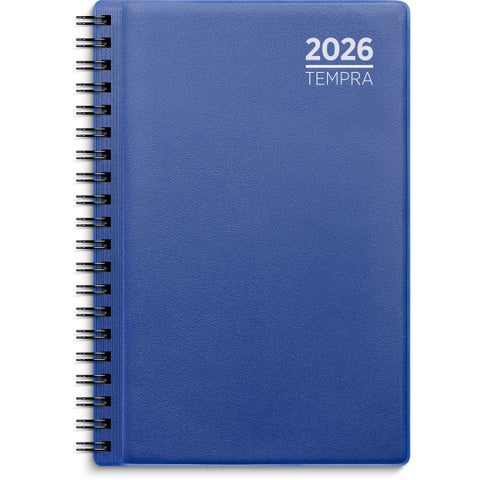 Dagbok Grieg Tempra 2026 blå