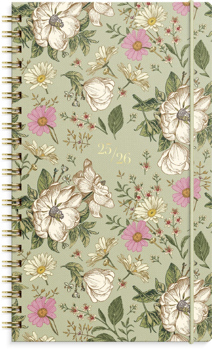 Studentkalender Grieg XL 25/26 blomst