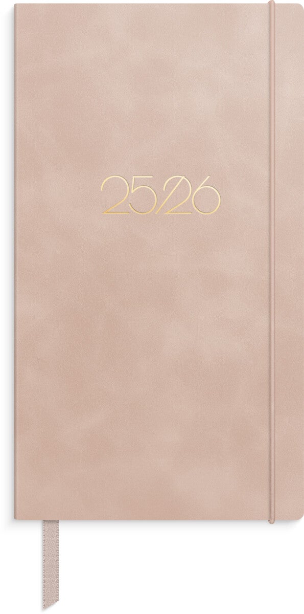 Studentkalender Grieg XL 25/26 rosa