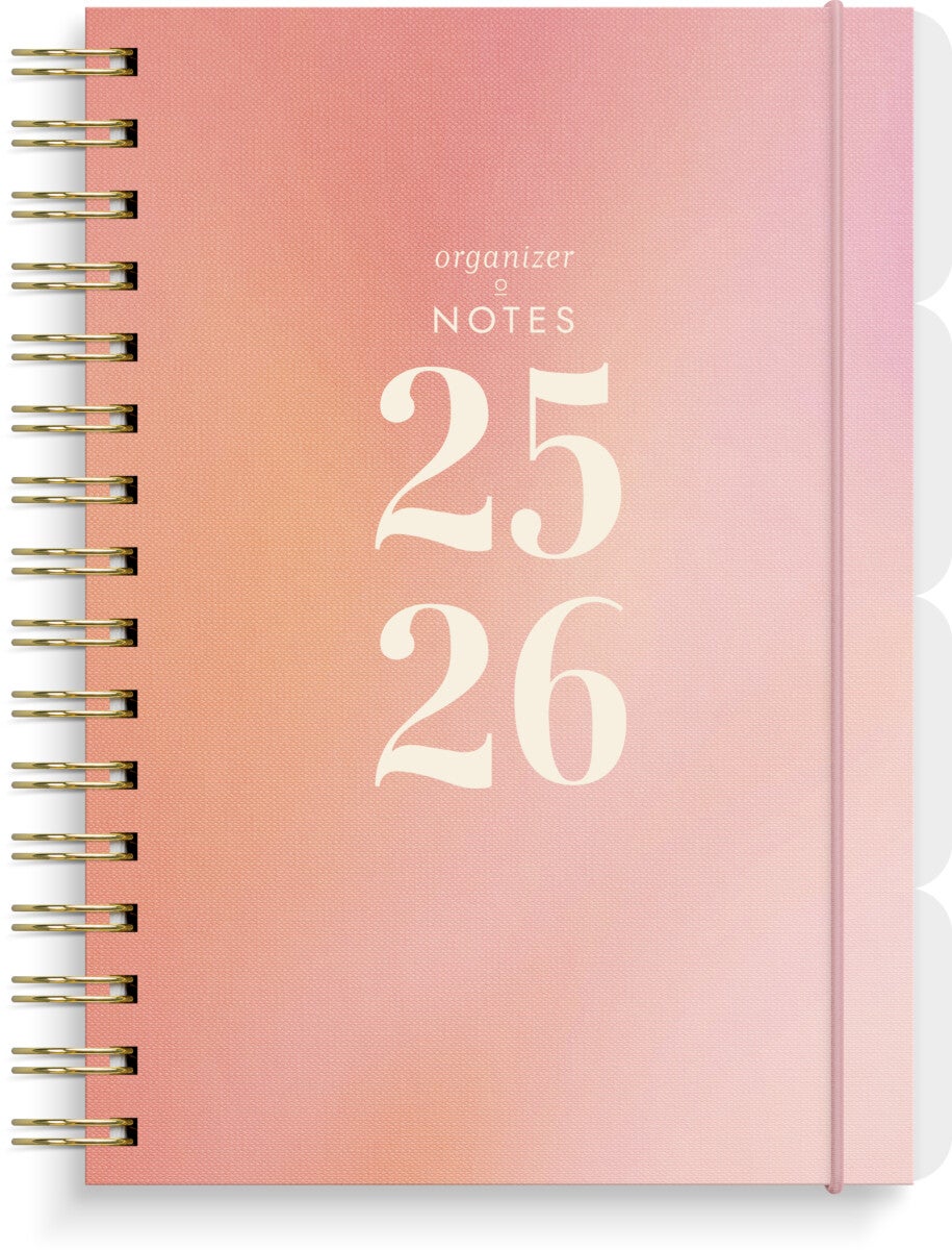 Organizer & Notes Grieg A5 25/26 korall