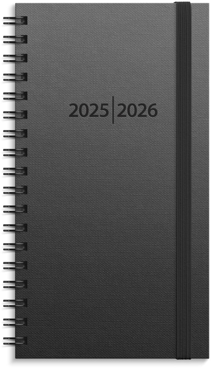 Kalender Grieg Slim spiral 25/26 sort