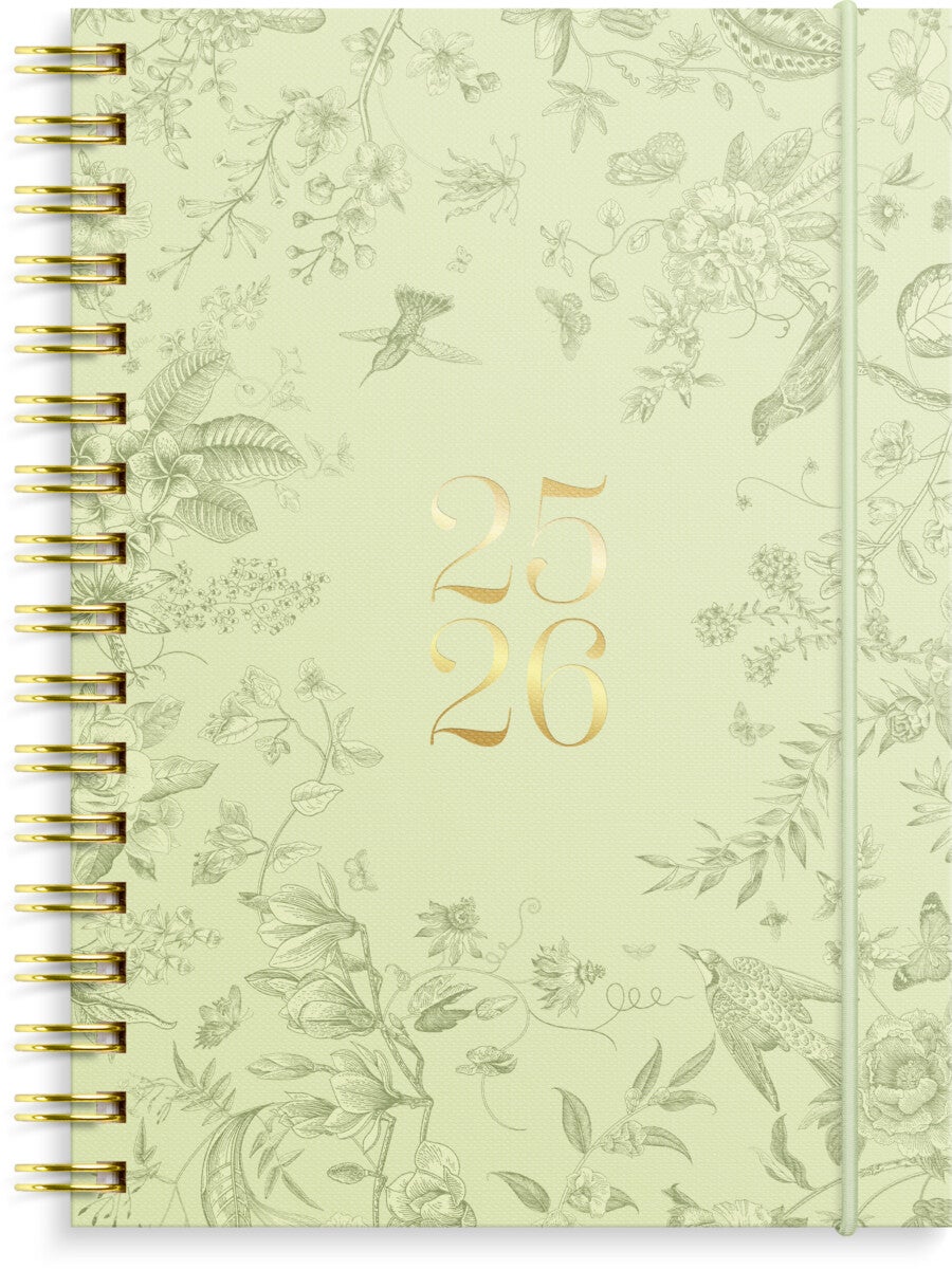 Kalender Grieg A6 25/26 blomst