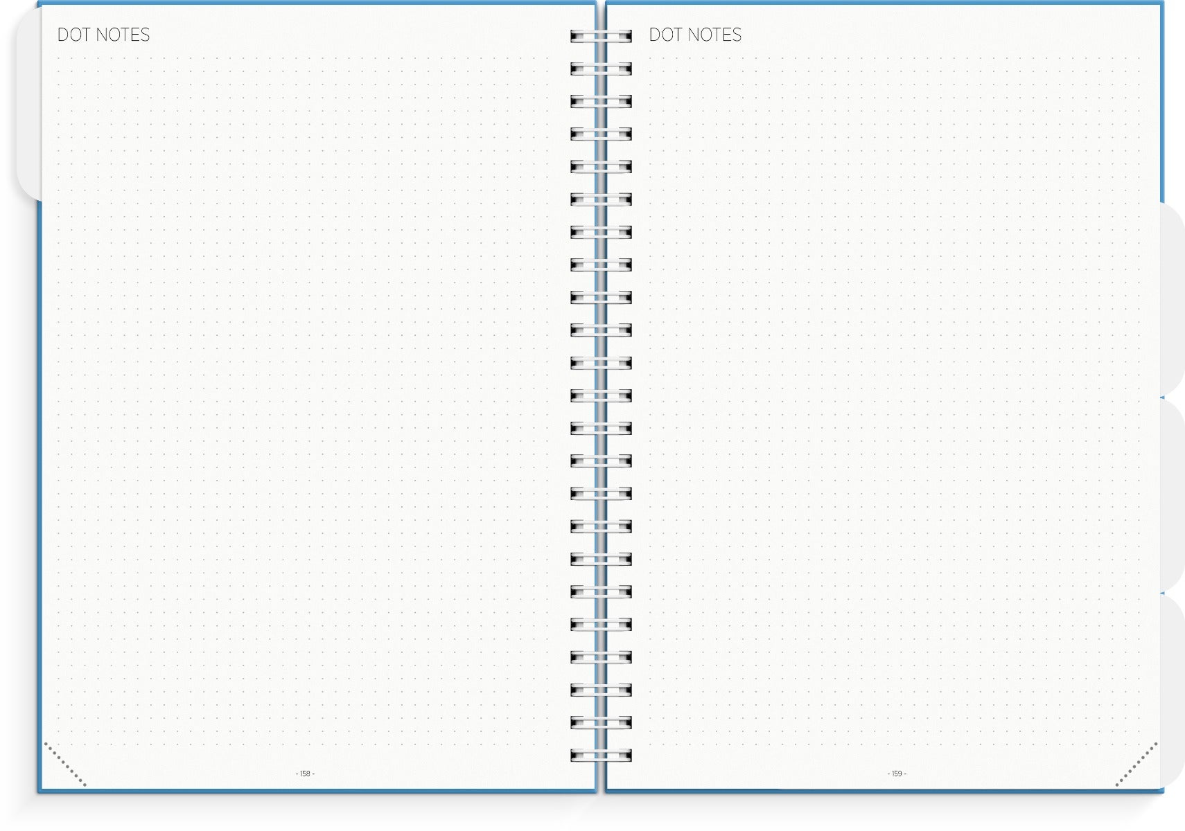 Lærerkalender A4 vg skole 25/26 blå