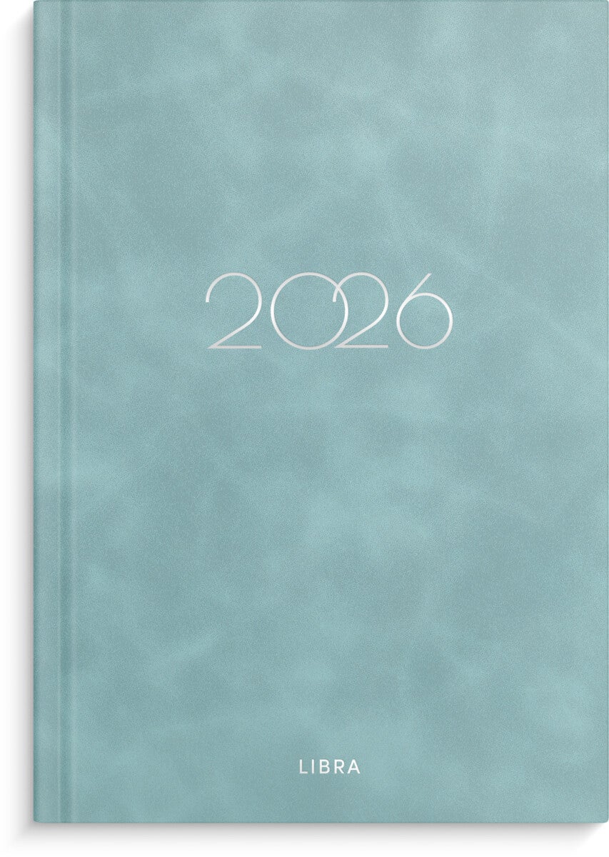 Dagbok Grieg Libra Colore 2026 blå