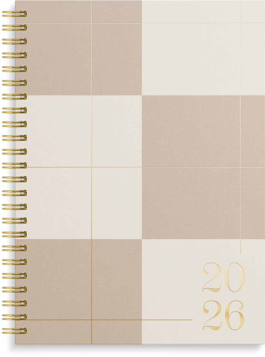 Ukekalender Grieg Multi A5 2026 beige
