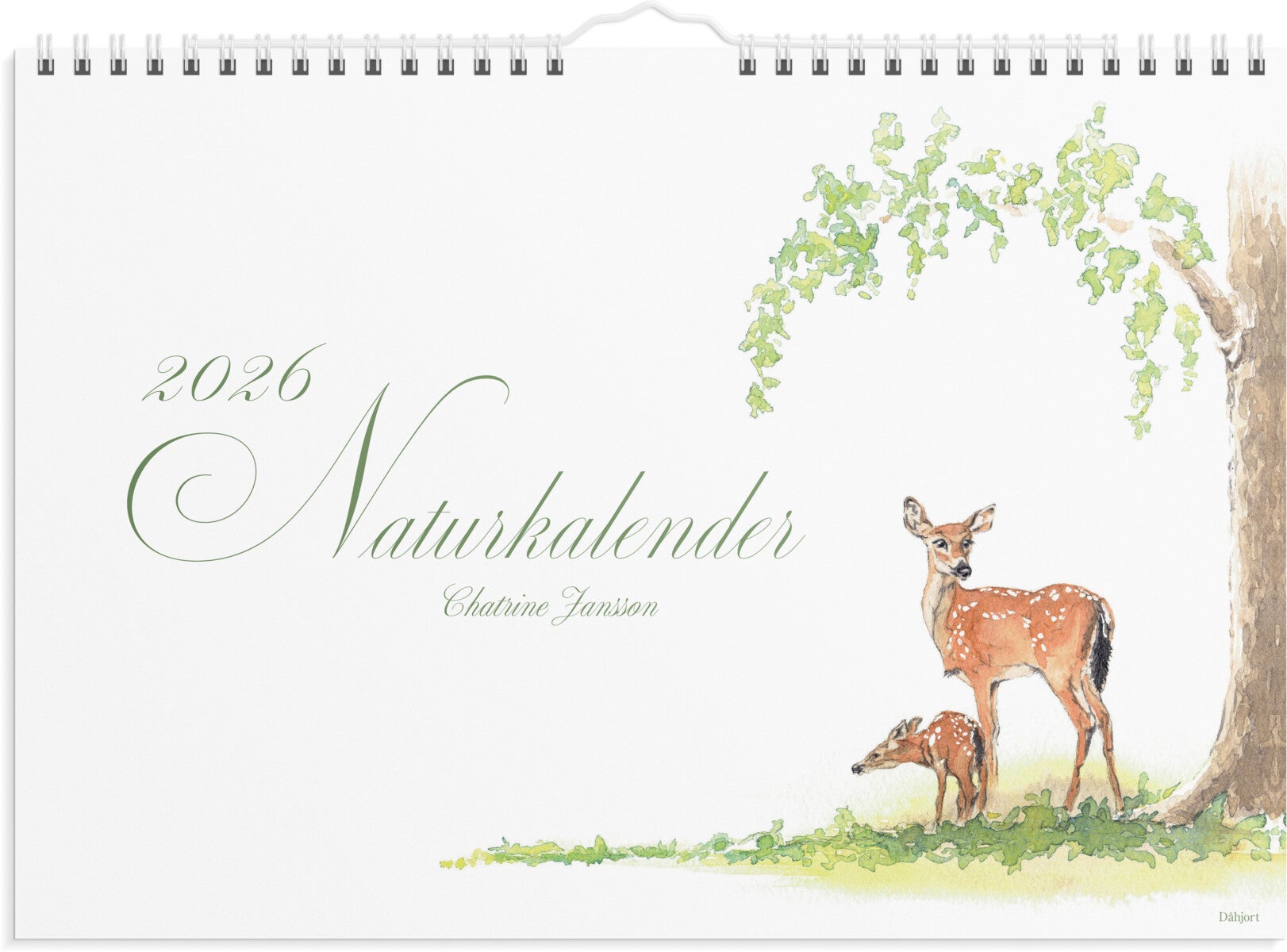 Veggkalender Grieg 2026 Natur