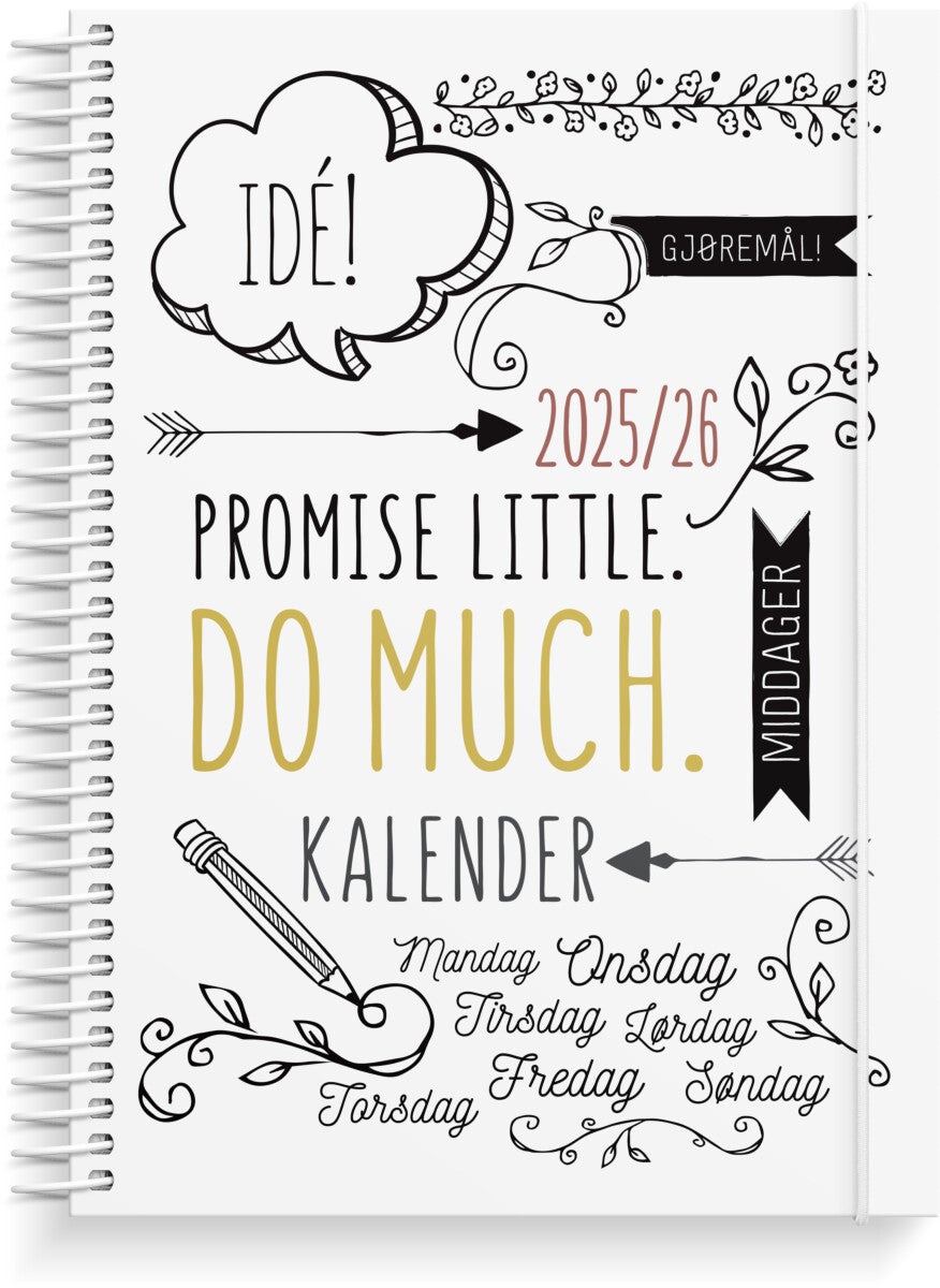 Ukekalender Grieg A5 Doodle 25/26