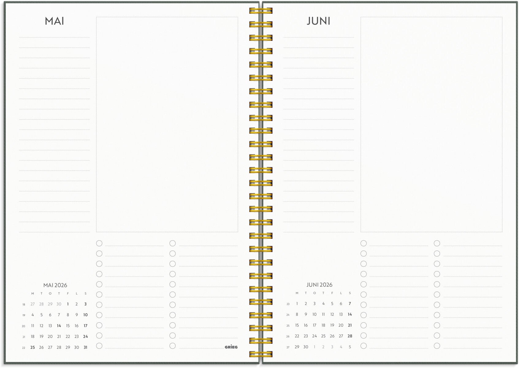 Life Planner Do More Grieg A5 25/26