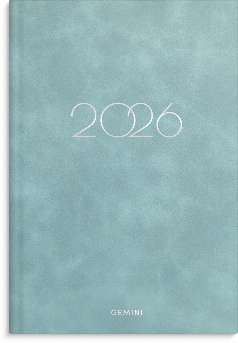 Lommekal Grieg Gemini 2026 Colore blå