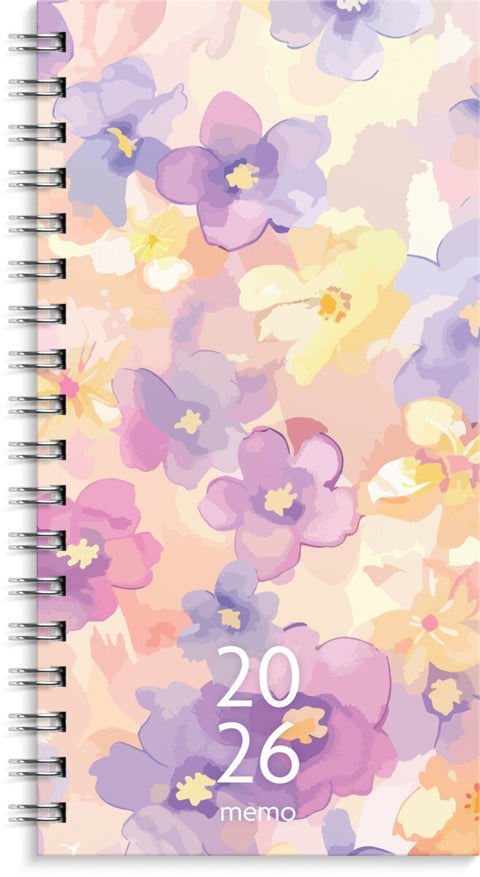 Lommekal Grieg Memo 2026 Trend blomst