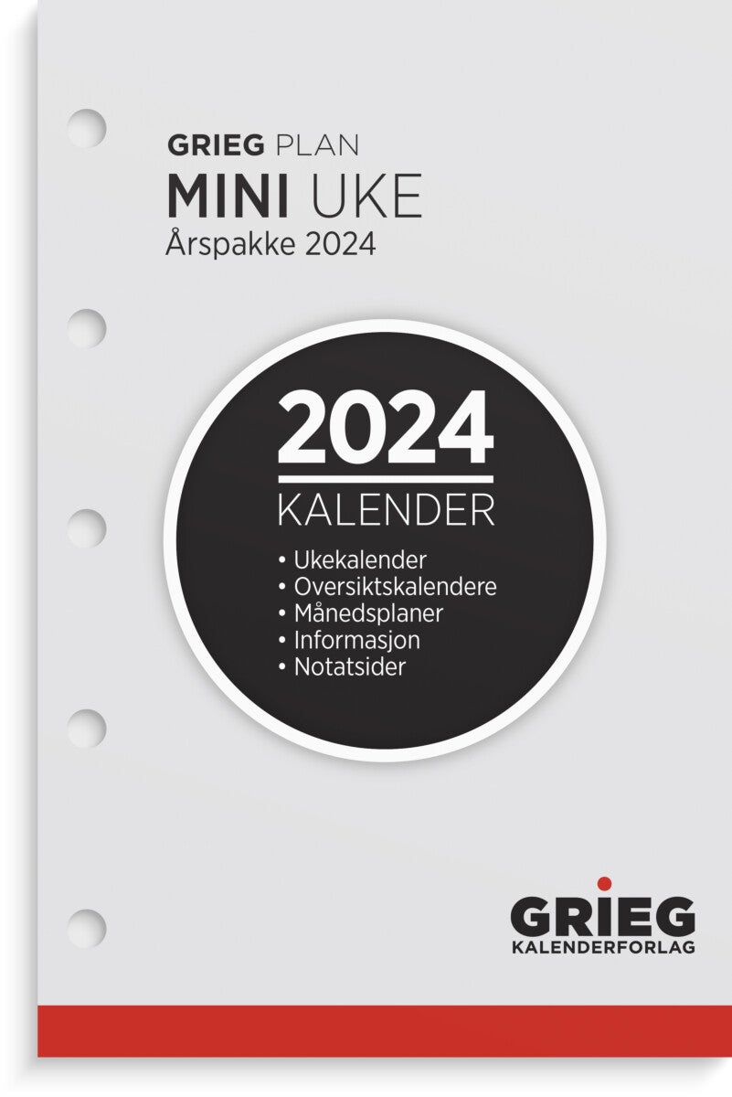 Bilde av Årspakke 2024 Grieg Mini Uke