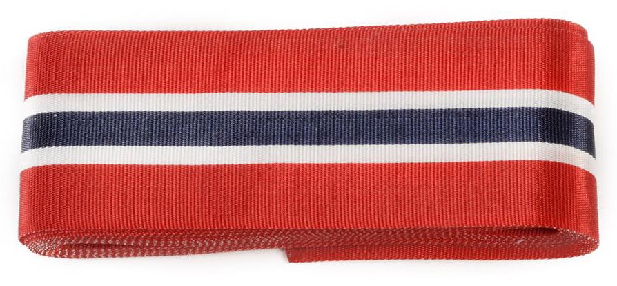 Nasjonalbånd 30mmx2,5m i bunt