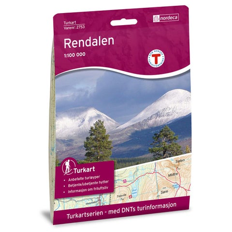 Rendalen - Turkart 1: 100 000