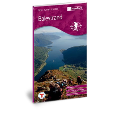 Balestrand - Turkart 1: 50 000