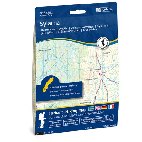 Sylarna 1:50 000 - Svensk fjellkart