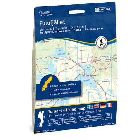 Fulufjället 1:50 000 - Svensk fjellkart