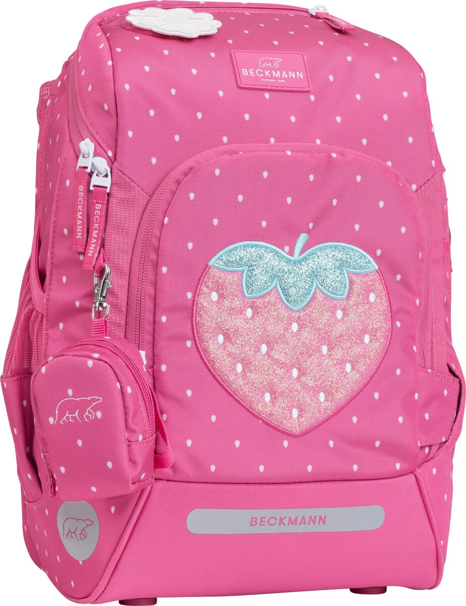 Skolesekk 1.kl Strawberry Active Air FLX