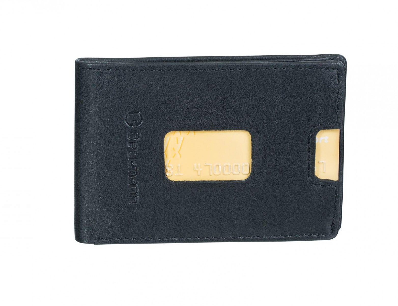 Lommebok Beckmann Sort Kortholder 1502