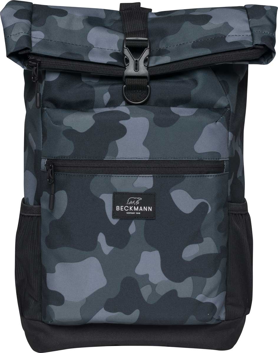 Skolesekk 2.7-kl Camo Sport Light Rolltop 20L - Beckmann