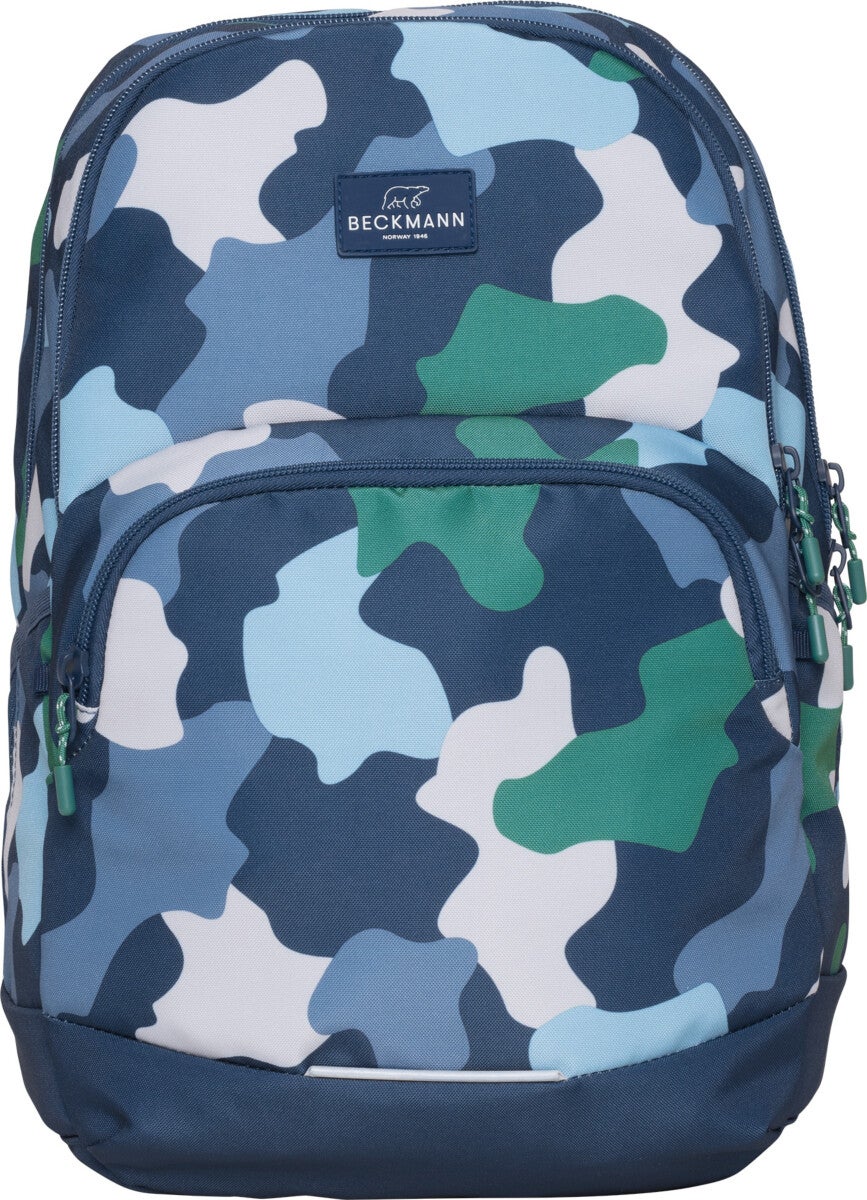 Skolesekk 2-7.kl Color Camo Sport Junior 30L - Beckmann
