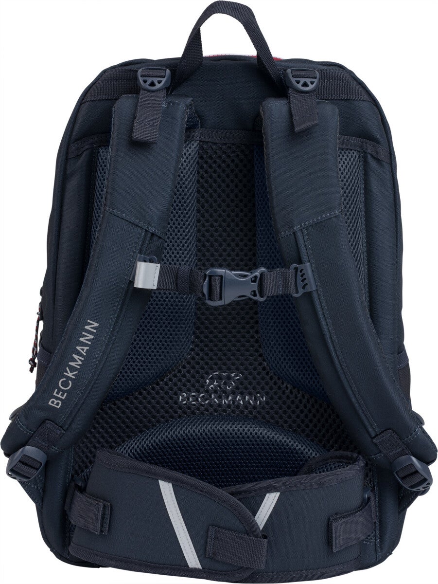 Skolesekk 2-7.kl Navy White Sport Junior 30L