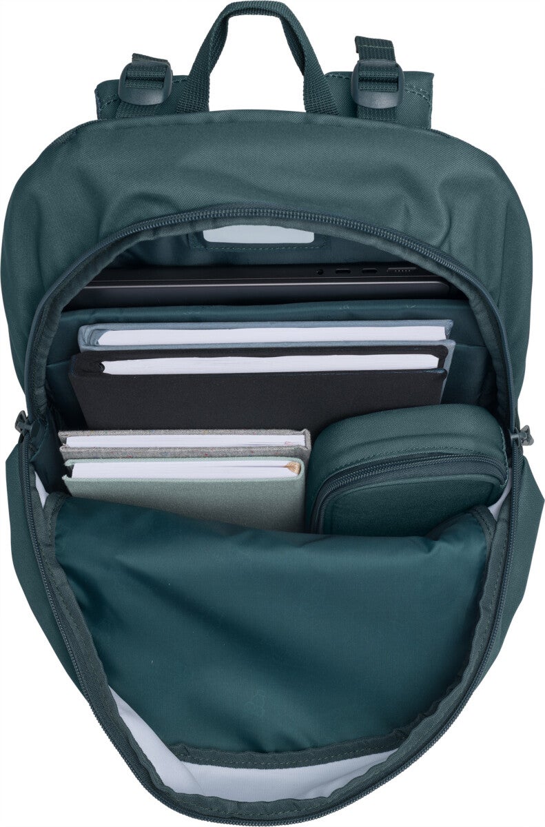 Skolesekk 2-7.kl Dark Green Sport Junior 30L