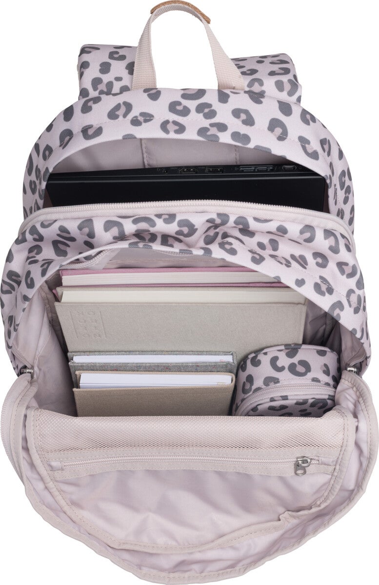 Skolesekk City Leopard 30L Beckmann
