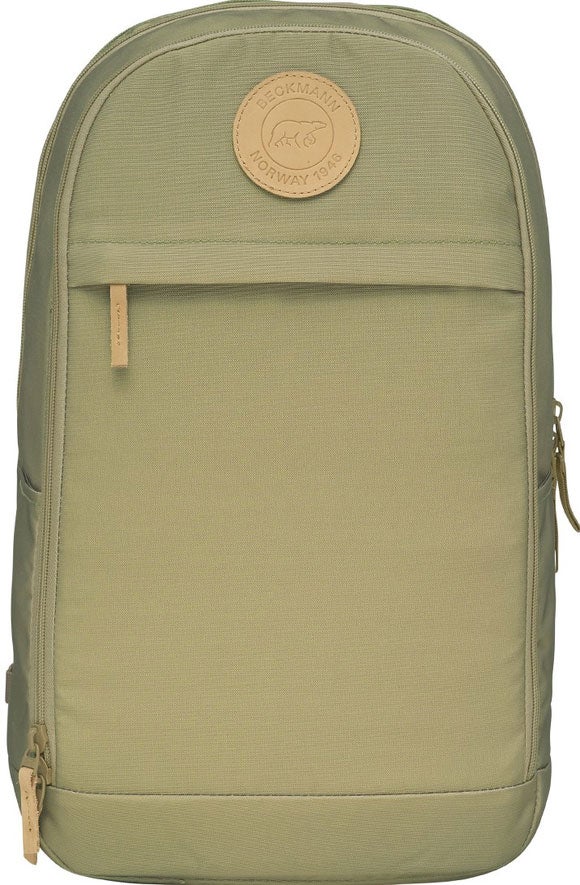 Skolesekk Urban Olive Grey 30L Beckmann