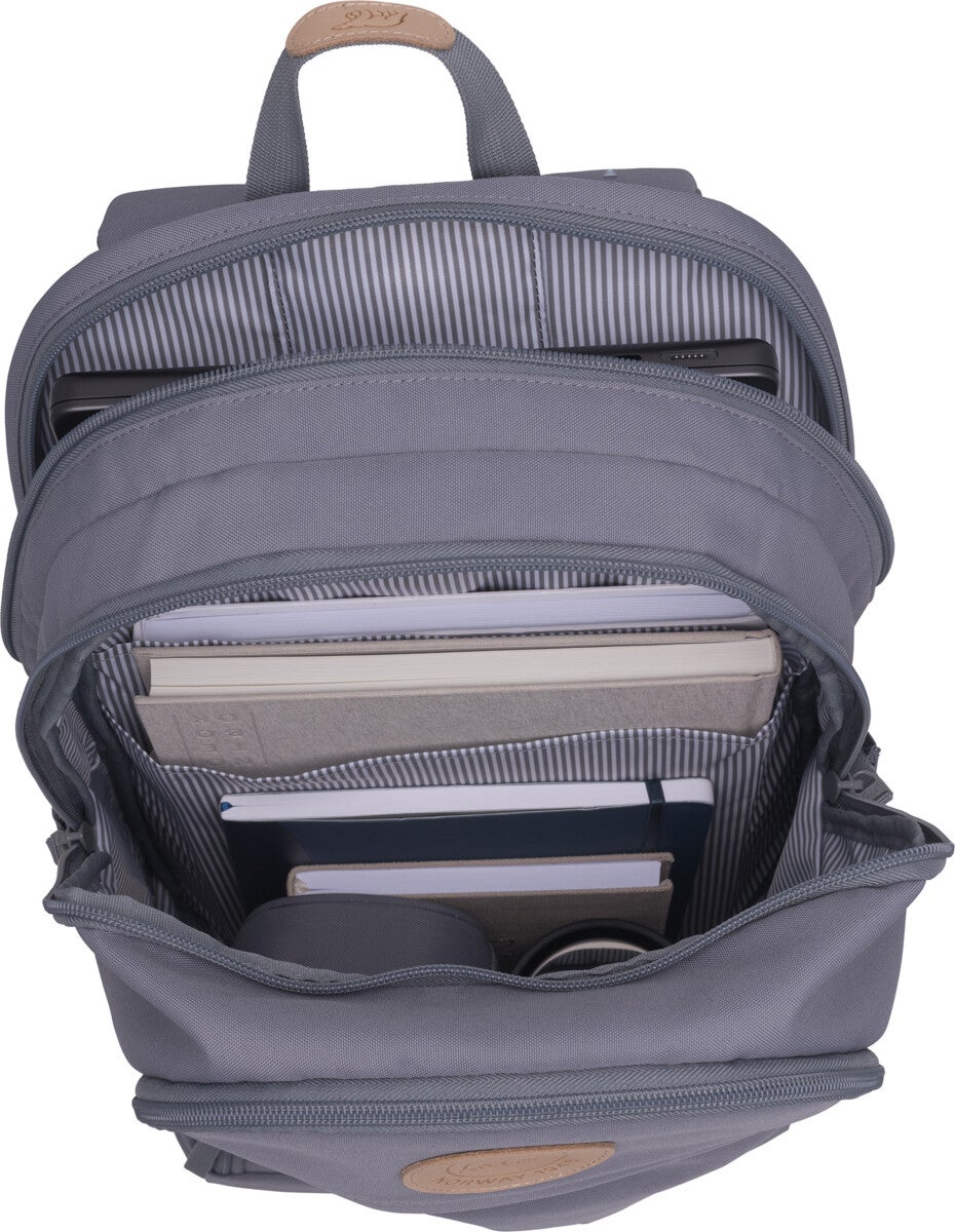 Skolesekk Urban Steel Grey 30L Beckmann