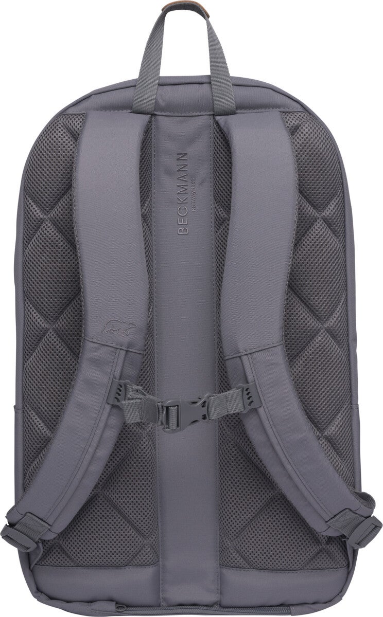 Skolesekk City Max Steel Grey 34L Beckmann