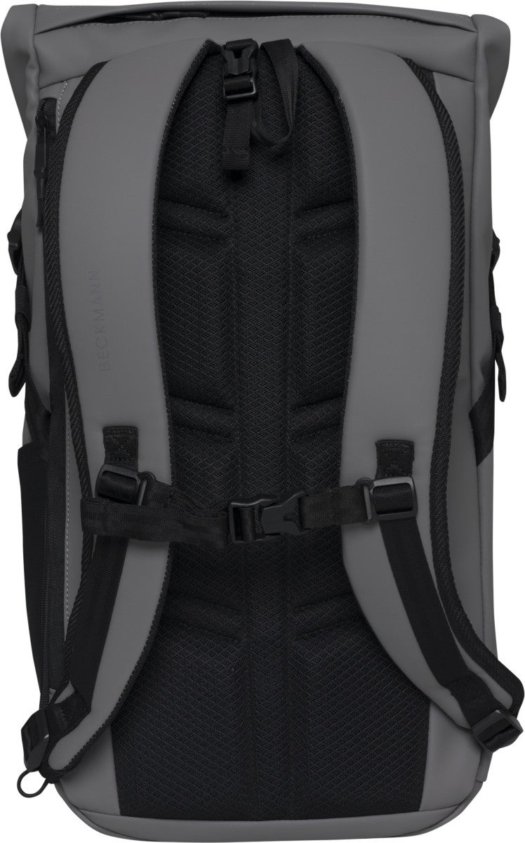 Skolesekk Street Light Grey 22L Beckmann