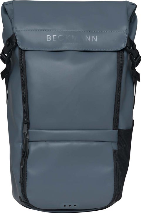 Skolesekk Street Light Blue 22L Beckmann