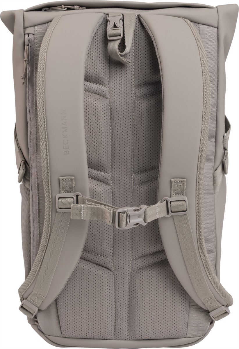 Skolesekk Street Light Warm Grey 22L Beckmann