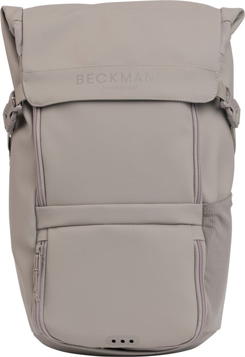 Skolesekk Street Light Warm Grey 22L Beckmann