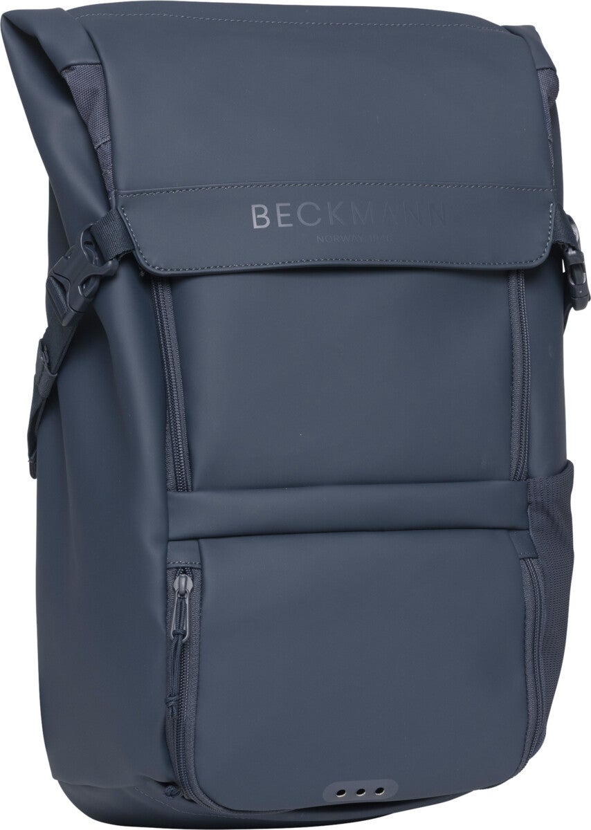 Skolesekk Street Light Navy 22L Beckmann