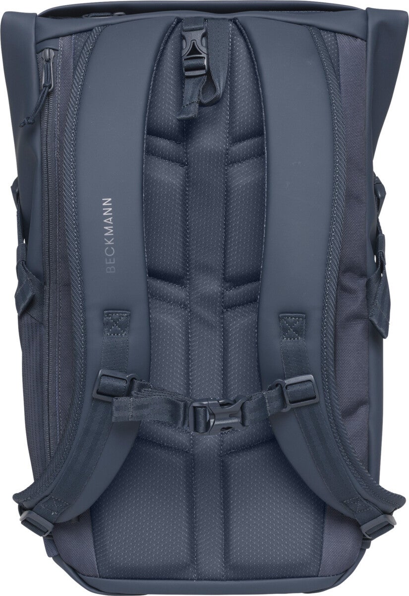 Skolesekk Street Light Navy 22L Beckmann
