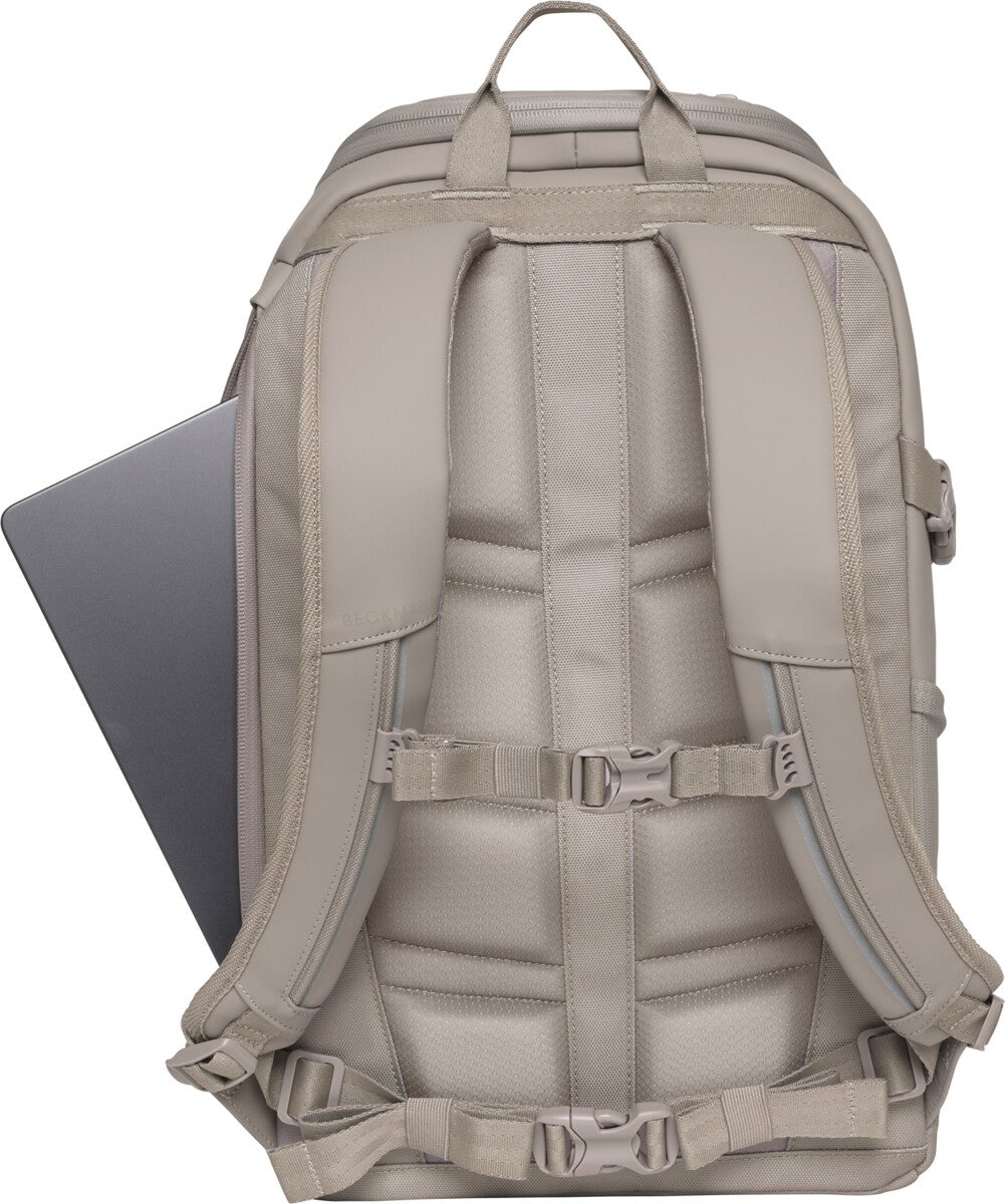 Skolesekk Street Go Warm Grey 26L Beckmann