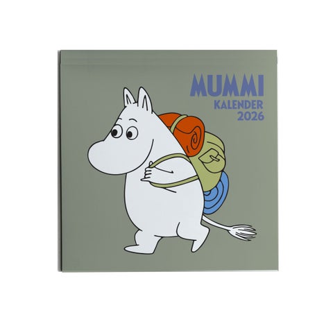 Platekalender Mummi 2026 21x21 cm