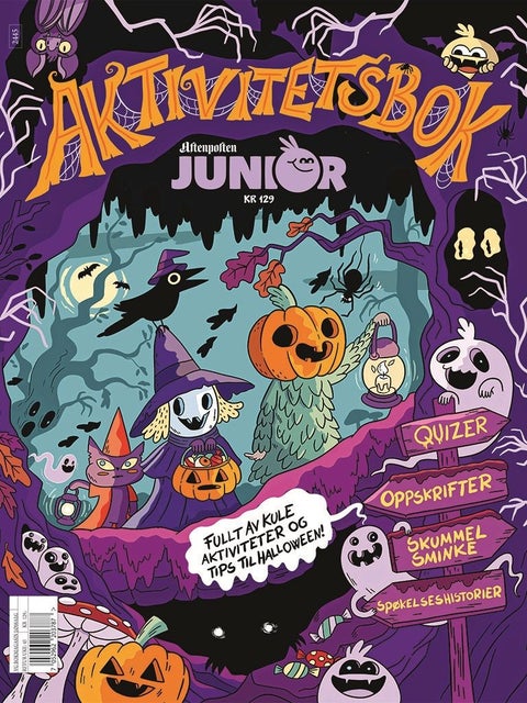 Aktivitetsbok. Halloween