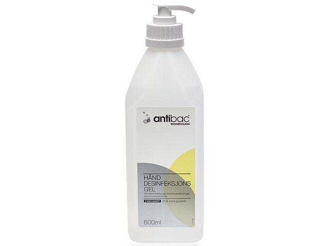 Hånddesinfeksjon Antibac 85% Gel 600ml
