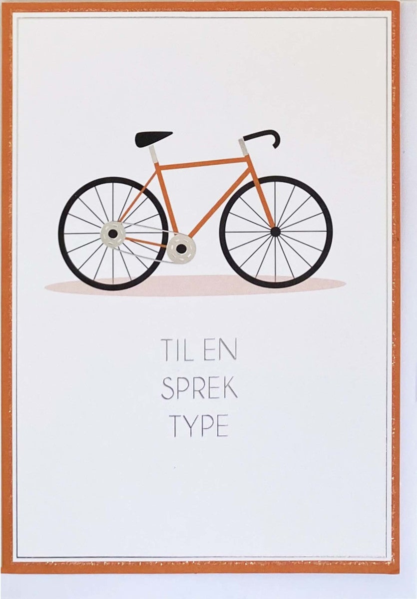 Kort Sykkel - Til en sprek type