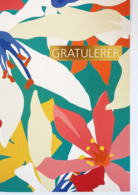 Systemkort XL Gratulerer P40