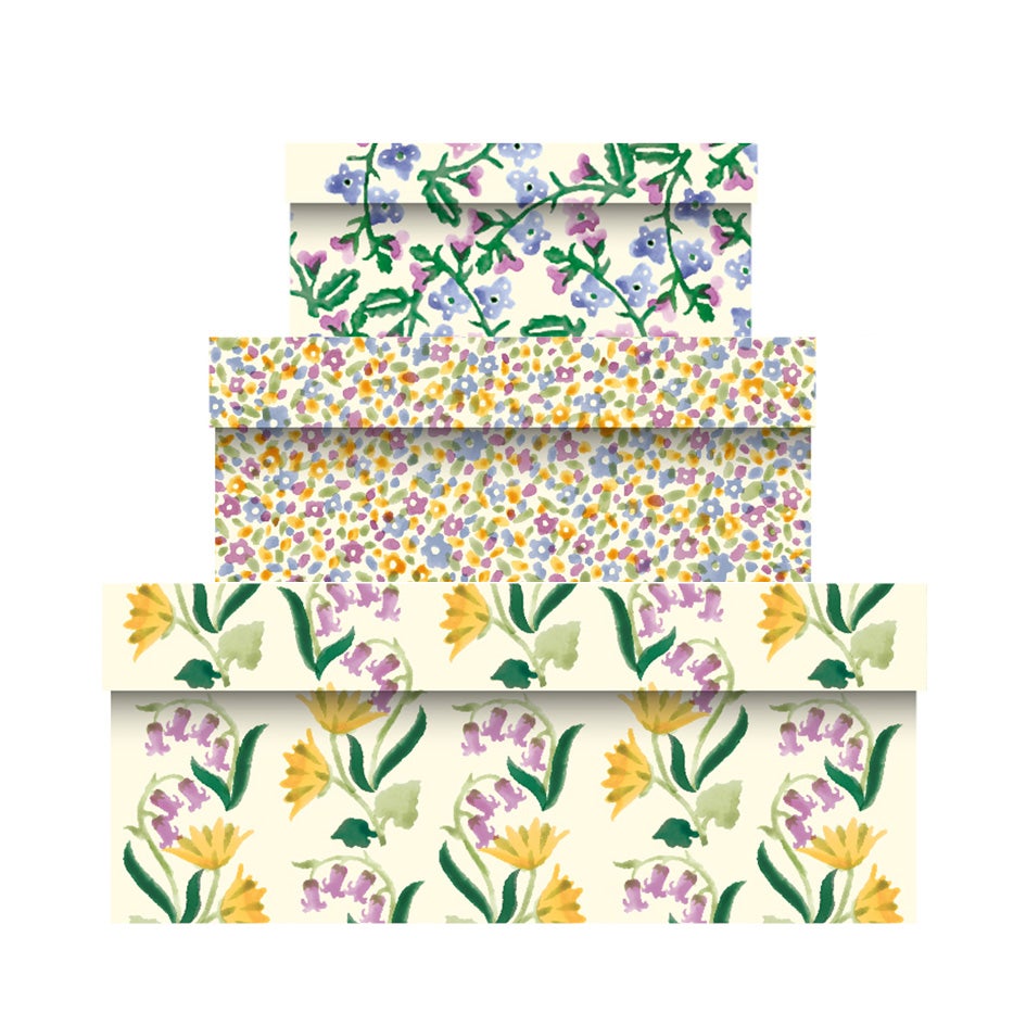 Sett med gaveesker Emma Bridgewater Wildflower (3)