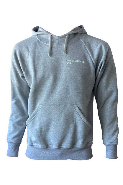 Camisa sport hettegenser gråmelert XXL UiO