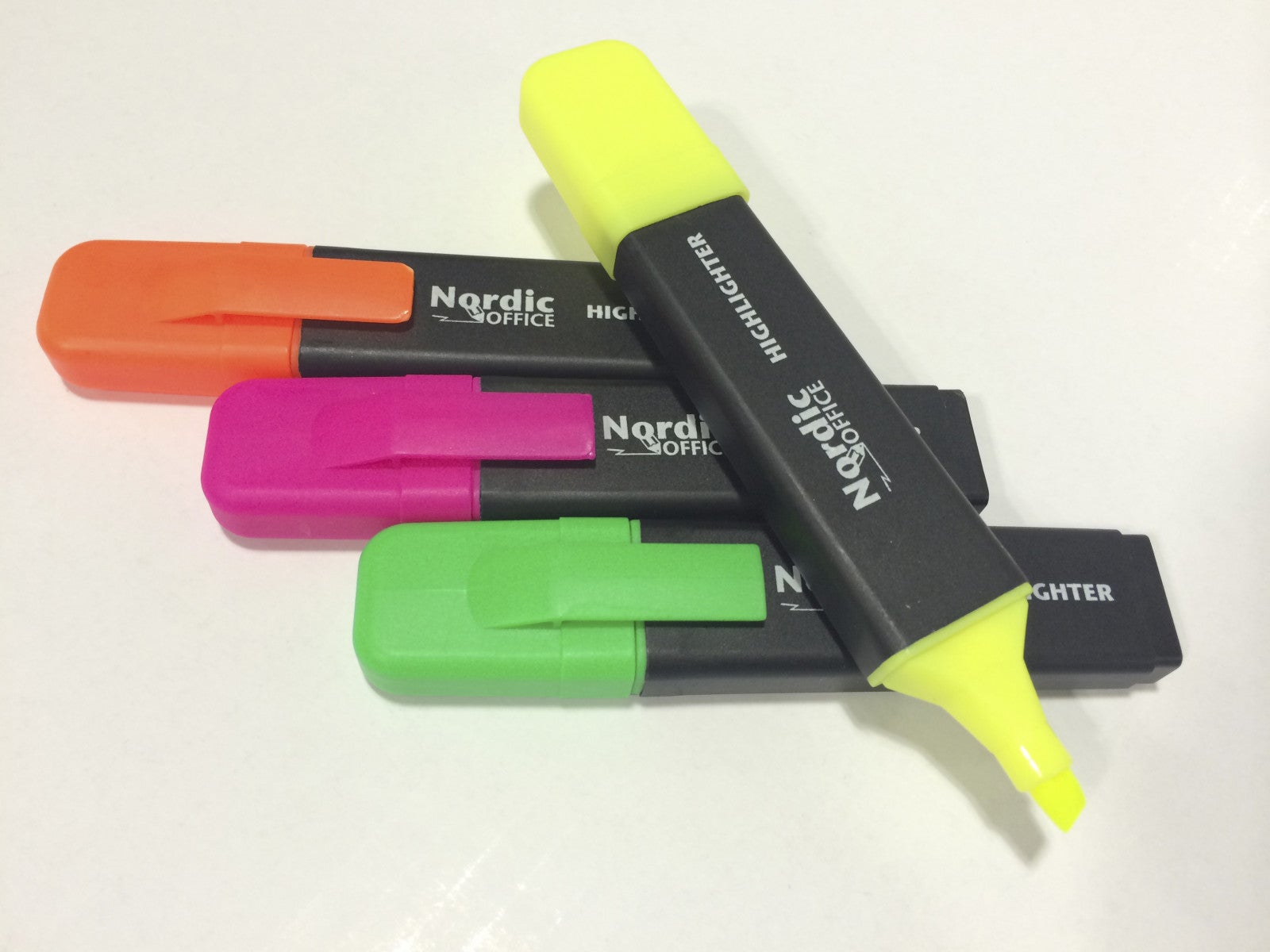 Tekstmarker Noa Sett M/4 Farger Flat (4 Farger=1 S