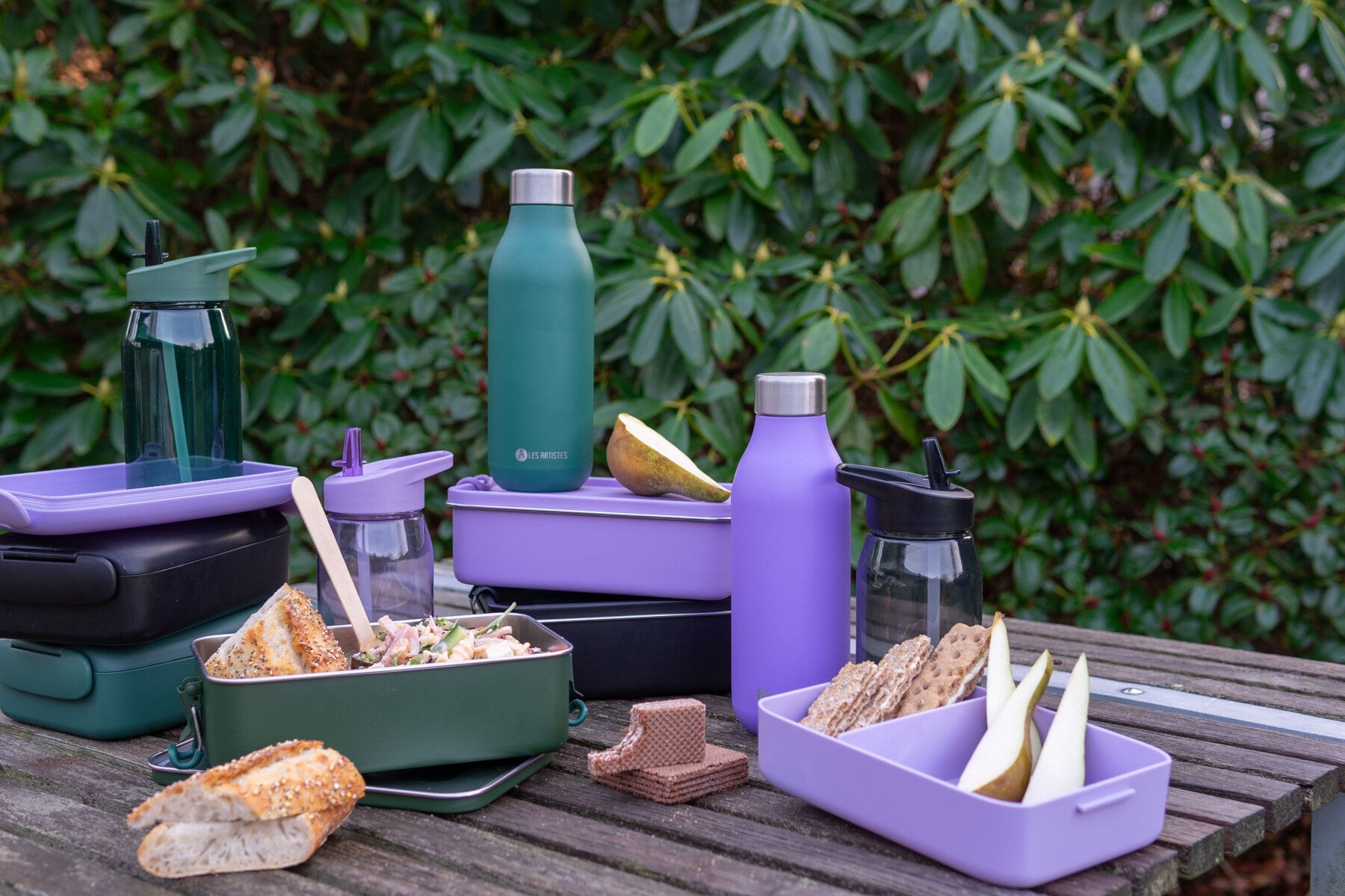 Matboks Smart Box 1,2L Stål Sort