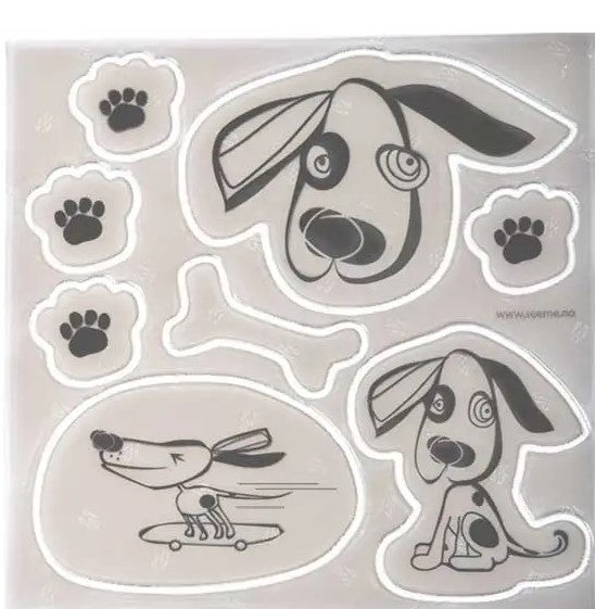 Refleks selvklebende hunder