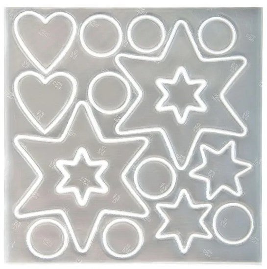 Refleks selvklebende stjerner